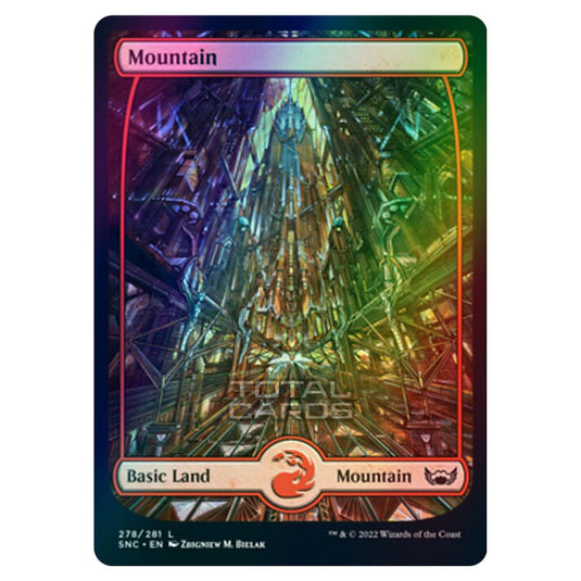 Magic The Gathering - Streets of New Capenna - Mountain - 278/281 (Foil)