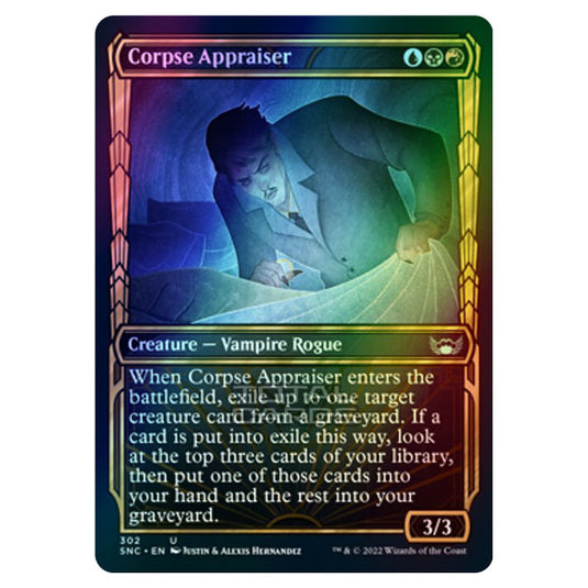 Magic The Gathering - Streets of New Capenna - Corpse Appraiser - 302/281 (Foil)