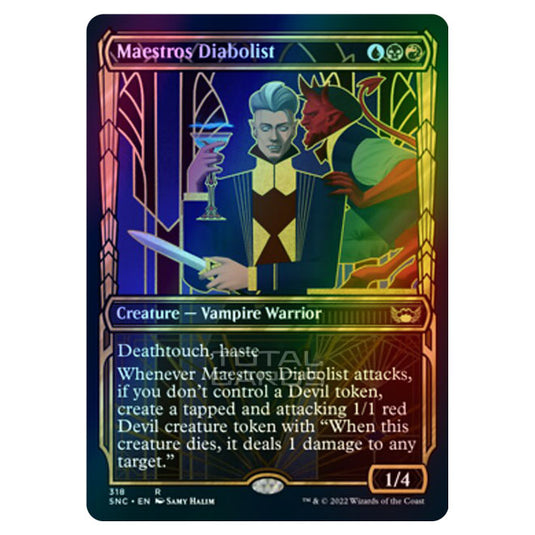 Magic The Gathering - Streets of New Capenna - Maestros Diabolist - 318/281 (Foil)
