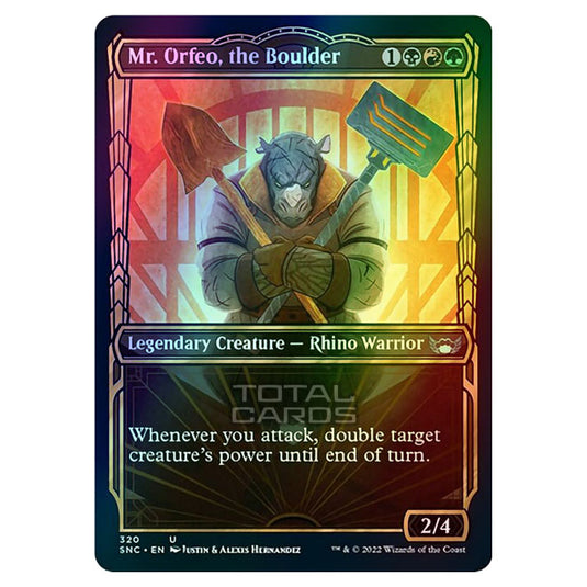 Magic The Gathering - Streets of New Capenna - Mr. Orfeo, the Boulder - 320/281 (Foil)