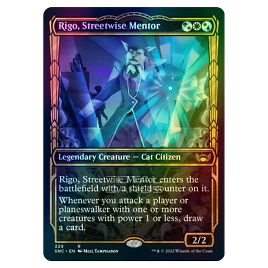 Magic The Gathering - Streets of New Capenna - Rigo, Streetwise Mentor - 329/281 (Foil)