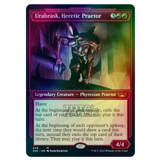 Magic The Gathering - Streets of New Capenna - Urabrask, Heretic Praetor - 346/281 (Foil)
