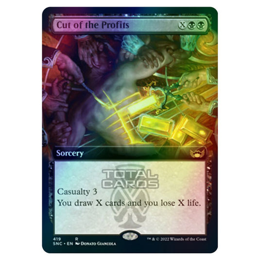 Magic The Gathering - Streets of New Capenna - Cut of the Profits - 419/281 (Foil)