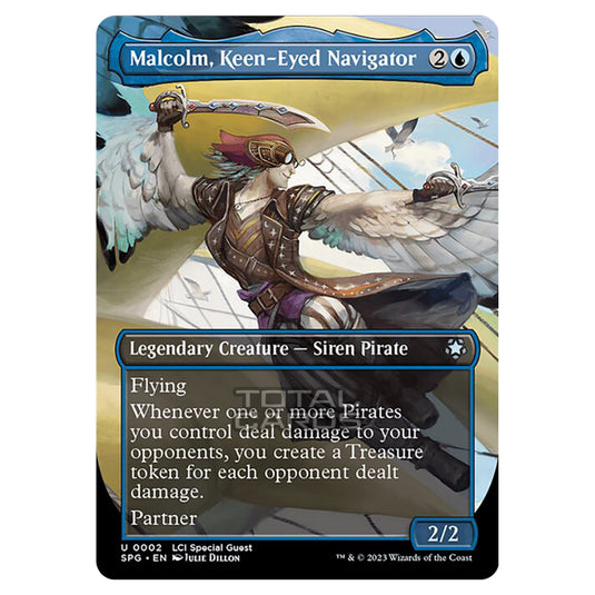 Magic The Gathering - Special Guests - Malcolm, Keen-Eyed Navigator - 0002