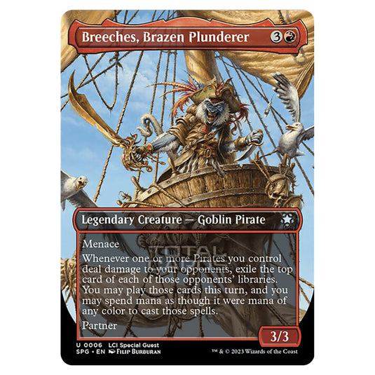 Magic The Gathering - Special Guests - Breeches, Brazen Plunderer - 0006