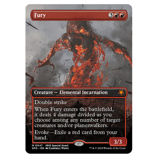 Fury 0047 card from the Magic The Gathering set Modern Horizons 3 - Special Guests