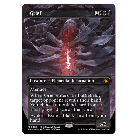 Grief 0051 card from the Magic The Gathering set Modern Horizons 3 - Special Guests