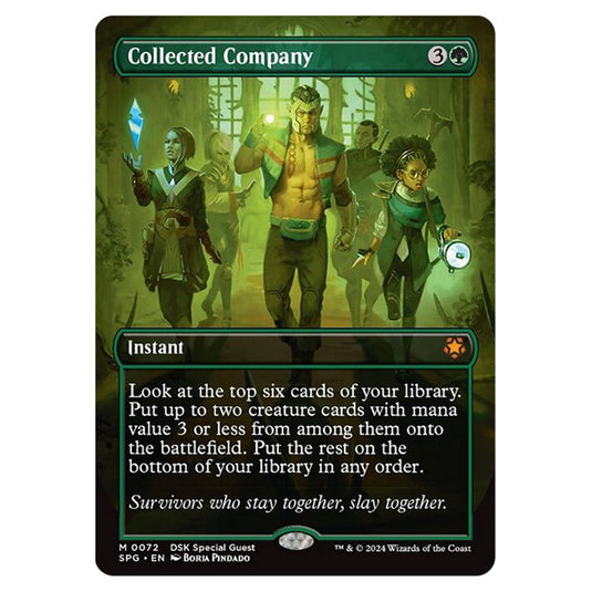 Collected Company 0072 card from the Magic The Gathering set Special Guests