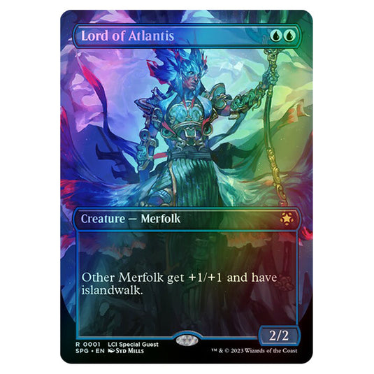 Lord of Atlantis 0001 card from the Magic The Gathering set The Lost Caverns of Ixalan - Special Guests