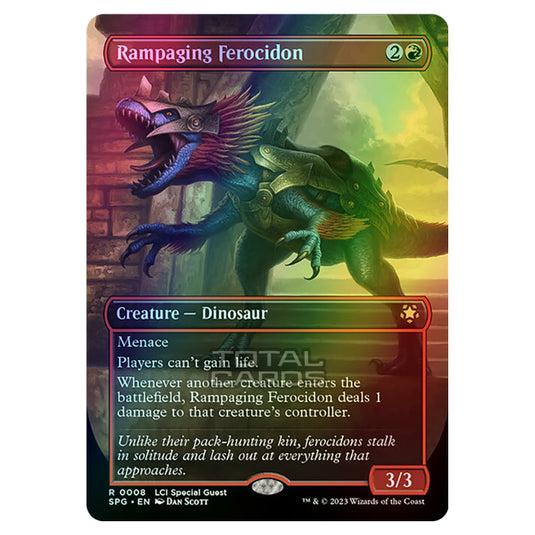 Magic The Gathering - Special Guests - Rampaging Ferocidon - 0008 (Foil)