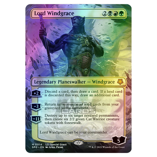 Magic The Gathering - Special Guests - Lord Windgrace - 0014 (Foil)