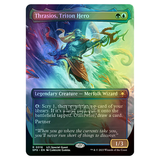 Magic The Gathering - Special Guests - Thrasios, Triton Hero - 0016 (Foil)