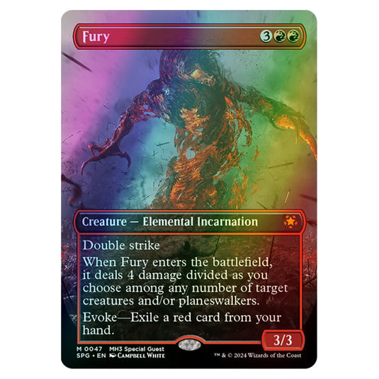 Fury 0047 card from the Magic The Gathering set Modern Horizons 3 - Special Guests