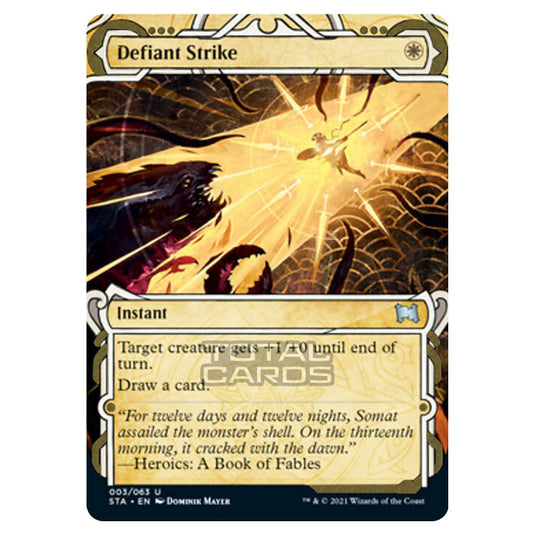 Magic The Gathering - Strixhaven - Mystical Archive - Defiant Strike (Etched Foil) - 3e