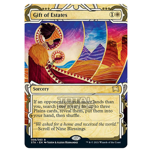 Magic The Gathering - Strixhaven - Mystical Archive - Gift of Estates (Etched Foil) - 6e