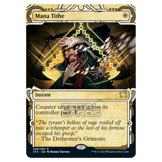 Magic The Gathering - Strixhaven - Mystical Archive - Mana Tithe (Etched Foil) - 8e
