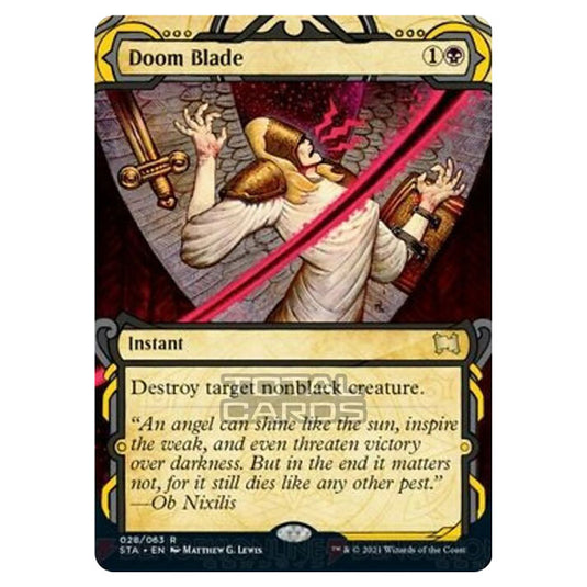 Magic The Gathering - Strixhaven - Mystical Archive - Doom Blade - 28