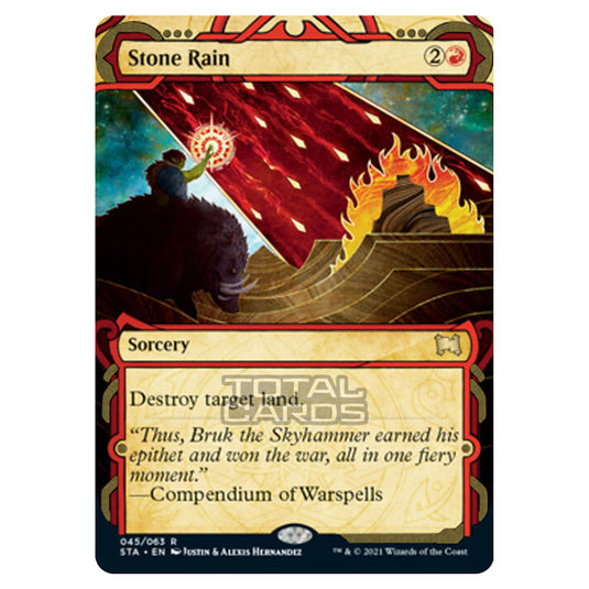 Magic The Gathering - Strixhaven - Mystical Archive - Stone Rain (Etched Foil) - 45e