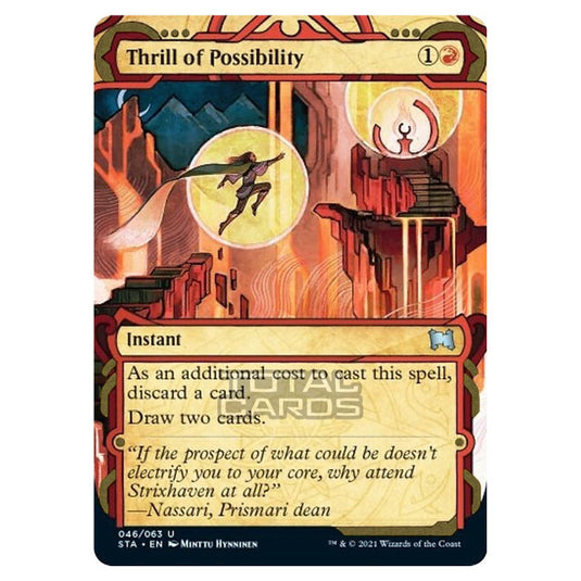 Magic The Gathering - Strixhaven - Mystical Archive - Thrill of Possibility (Etched Foil) - 46e