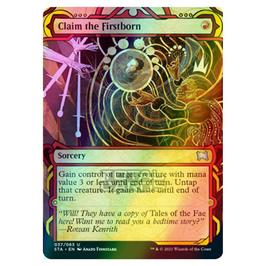 Magic The Gathering - Strixhaven - Mystical Archive - Claim the Firstborn - 37 (Foil)