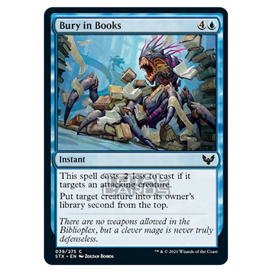 Magic The Gathering - Strixhaven - Bury in Books - 39/275