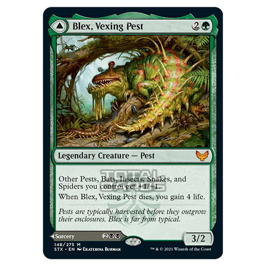 Magic The Gathering - Strixhaven - Blex, Vexing Pest // Search for Blex - 148/275