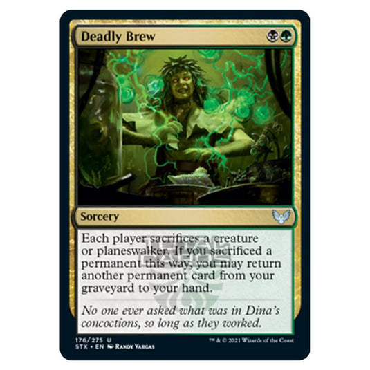 Magic The Gathering - Strixhaven - Deadly Brew - 176/275