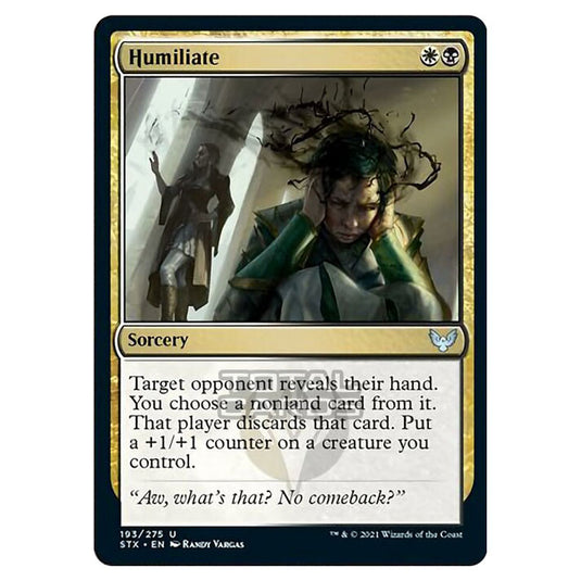 Magic The Gathering - Strixhaven - Humiliate - 193/275