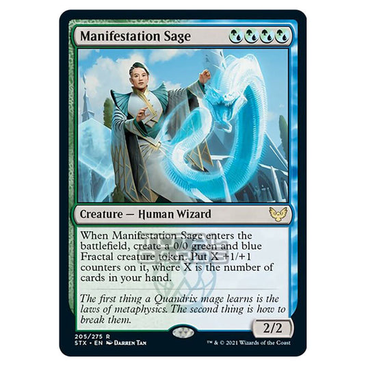 Magic The Gathering - Strixhaven - Manifestation Sage - 205/275