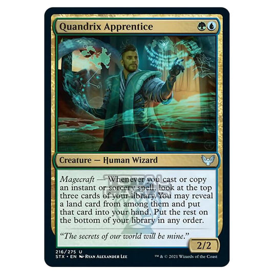 Magic The Gathering - Strixhaven - Quandrix Apprentice - 216/275