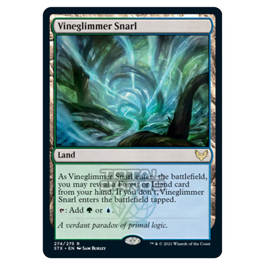 Magic The Gathering - Strixhaven - Vineglimmer Snarl - 274/275