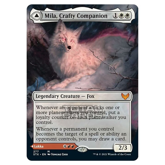 Magic The Gathering - Strixhaven - Mila, Crafty Companion // Lukka, Wayward Bonder - 277/275