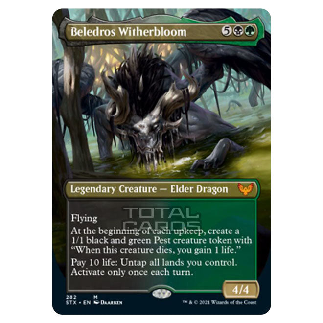 Magic The Gathering - Strixhaven - Beledros Witherbloom - 282/275 Magic The Gathering - Strixhaven - Beledros Witherbloom - 282/275