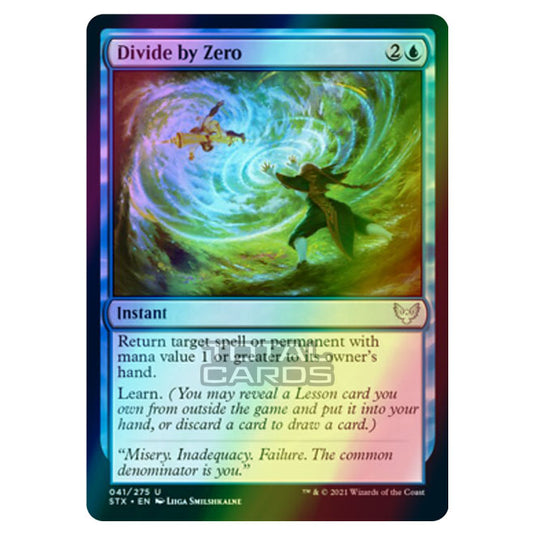 Magic The Gathering - Strixhaven - Divide by Zero - 41/275 (Foil)
