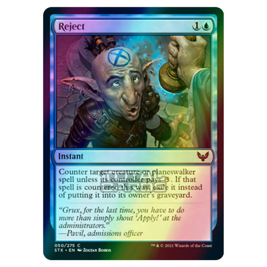 Magic The Gathering - Strixhaven - Reject - 50/275 (Foil)