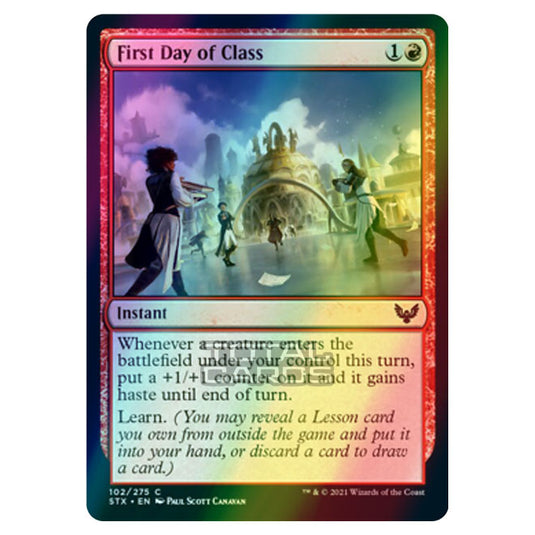 Magic The Gathering - Strixhaven - First Day of Class - 102/275 (Foil)