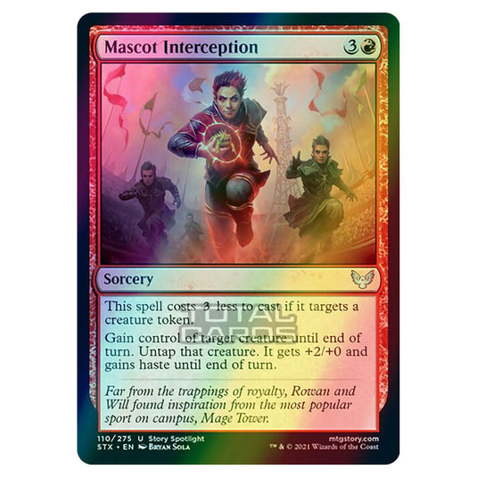 Magic The Gathering - Strixhaven - Mascot Interception - 110/275 (Foil)