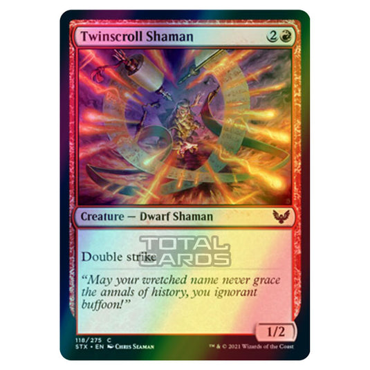 Magic The Gathering - Strixhaven - Twinscroll Shaman - 118/275 (Foil)