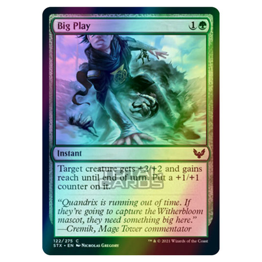 Magic The Gathering - Strixhaven - Big Play - 122/275 (Foil)