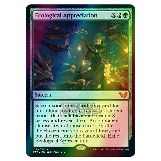 Magic The Gathering - Strixhaven - Ecological Appreciation - 128/275 (Foil)