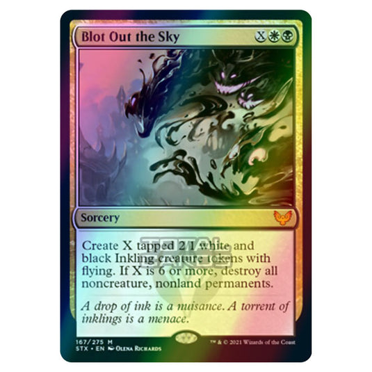Magic The Gathering - Strixhaven - Blot Out the Sky - 167/275 (Foil)