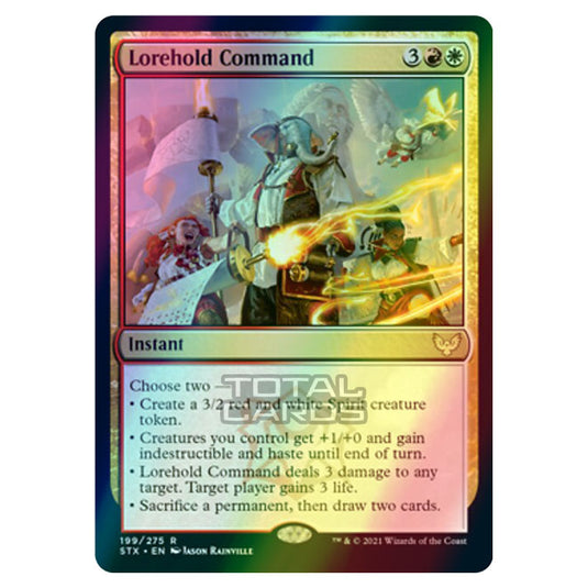 Magic The Gathering - Strixhaven - Lorehold Command - 199/275 (Foil)