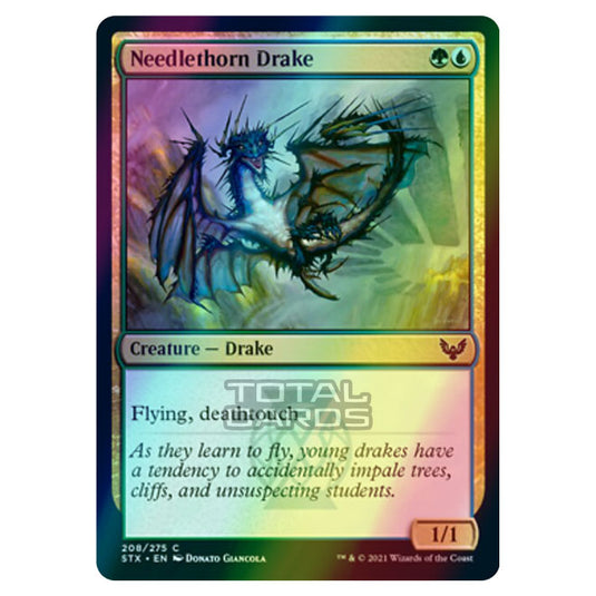 Magic The Gathering - Strixhaven - Needlethorn Drake - 208/275 (Foil)