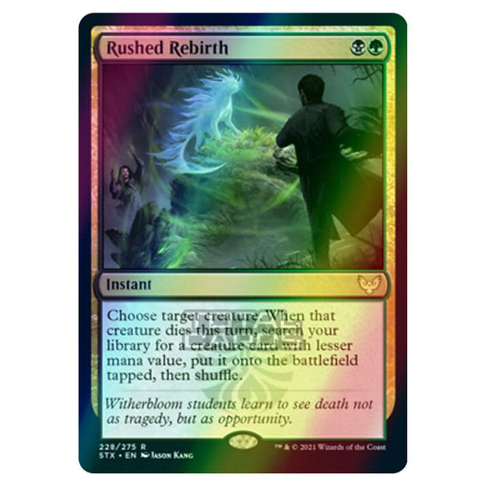 Magic The Gathering - Strixhaven - Rushed Rebirth - 228/275 (Foil)