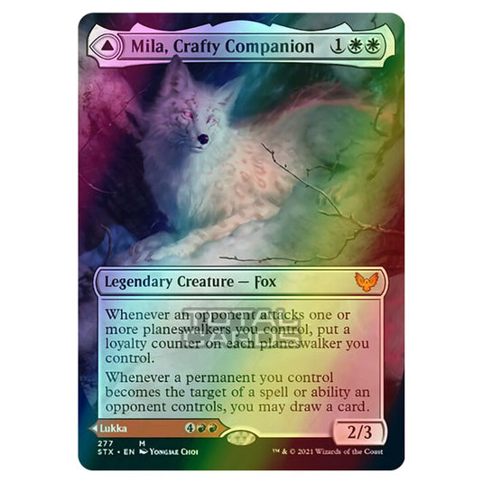 Magic The Gathering - Strixhaven - Mila, Crafty Companion // Lukka, Wayward Bonder - 277/275 (Foil)