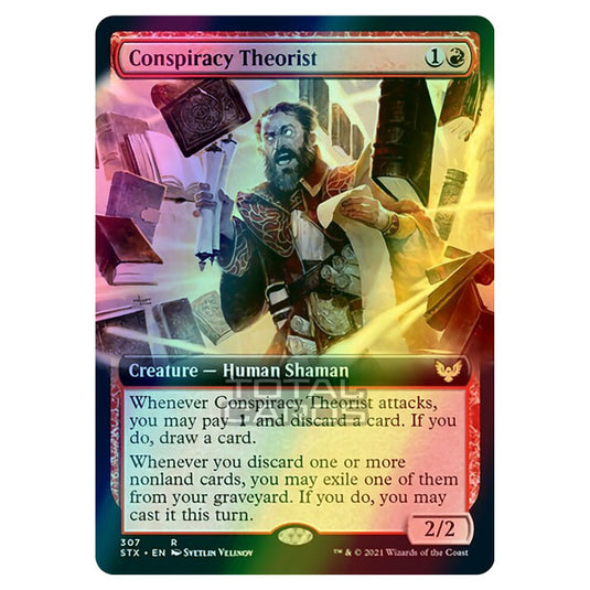 Magic The Gathering - Strixhaven - Conspiracy Theorist - 307/275 (Foil)