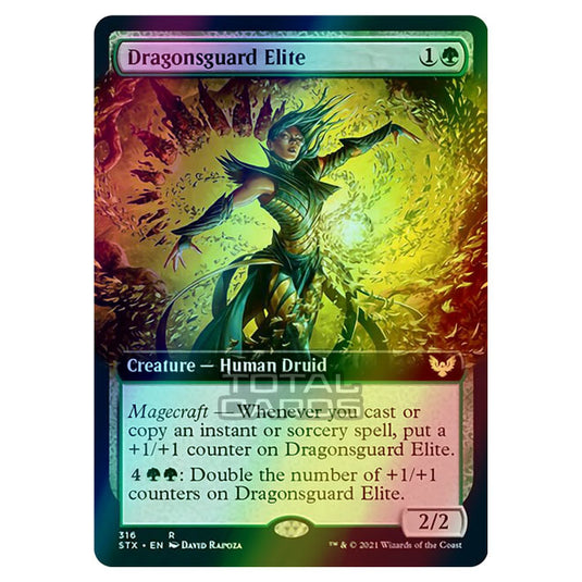 Magic The Gathering - Strixhaven - Dragonsguard Elite - 316/275 (Foil)