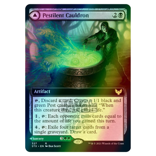 Magic The Gathering - Strixhaven - Pestilent Cauldron // Restorative Burst - 327/275 (Foil)