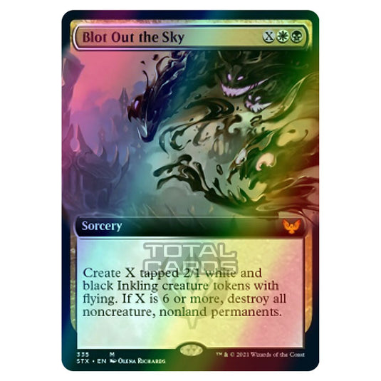 Magic The Gathering - Strixhaven - Blot Out the Sky - 335/275 (Foil)