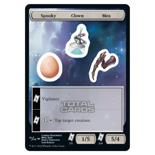 Magic The Gathering - Unfinity - Spooky Clown Mox - Sticker 10/48